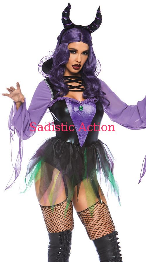 【即納】Leg Avenue Wicked Sorceress Costume 【Leg Avenue　（ストッキング、ランジェリー、衣装、コスチューム、小物）】【ハロウィンコスチューム】【LEG-CO-86719】