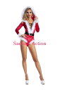 【即納】Party King Women's Down the Chimney Costume 【クリスマスコスチューム】【PARTY KING（コスチューム、コスチュームアクセサリー、衣装）】【PK-CR-PK2138】