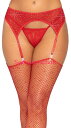 【即納】Leg Avenue Roxy Rhinestone Garter Belt 【Leg Avenue (ストッキング、ランジェリー、衣装、コスチューム、小物)】【ガーターベルト】【LEG-ACC-8886-RED】