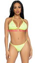 【即納】Leg Avenue Phoenix Bikini Swimwear Set 【Leg Avenue (ストッキング、ランジェリー、衣装、コスチューム、小物)】【ダンスウェアセット】【LEG-DW-81637-N.YE】