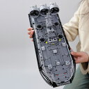 【15%クーポン】ホバークラフト ブロック 1676ピース|46.8cm 精密再現モデル【大人向け上級者/クリスマスプレゼント/車両模型コレクション/数量限定/期間限定特典付】