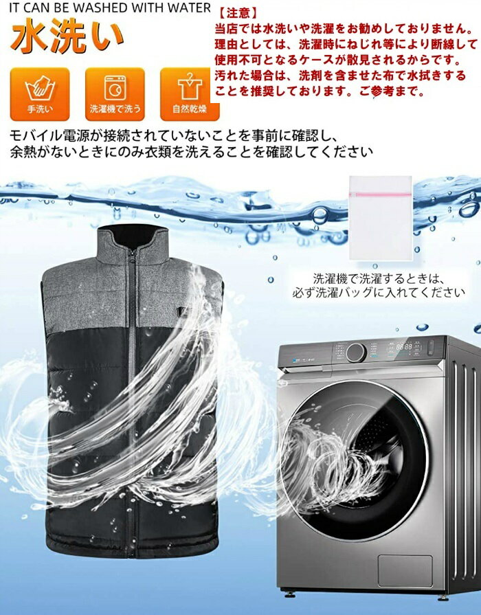 USB電熱ベスト【P5倍】ヒーターベスト加熱ベスト電熱ウェア速暖ヒーター3段階温度調整防寒ヒートジャケット超軽量前後独立USB充電式保温防寒洗えるスキー防寒ベスト登山釣りバイクツーリング通勤通学屋外作業プレゼント男女兼用