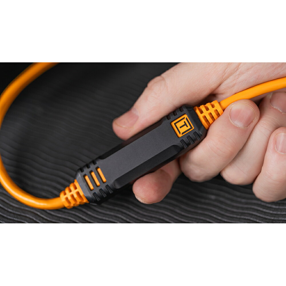 TETHER TOOLS(�ƥ����ġ��륺) �ƥ����ץ� ���ץƥ��� 10G USB-C �����֥� �饤�ȥ��󥰥��4.6m��CUC15RTG2-BLK �֥�å�