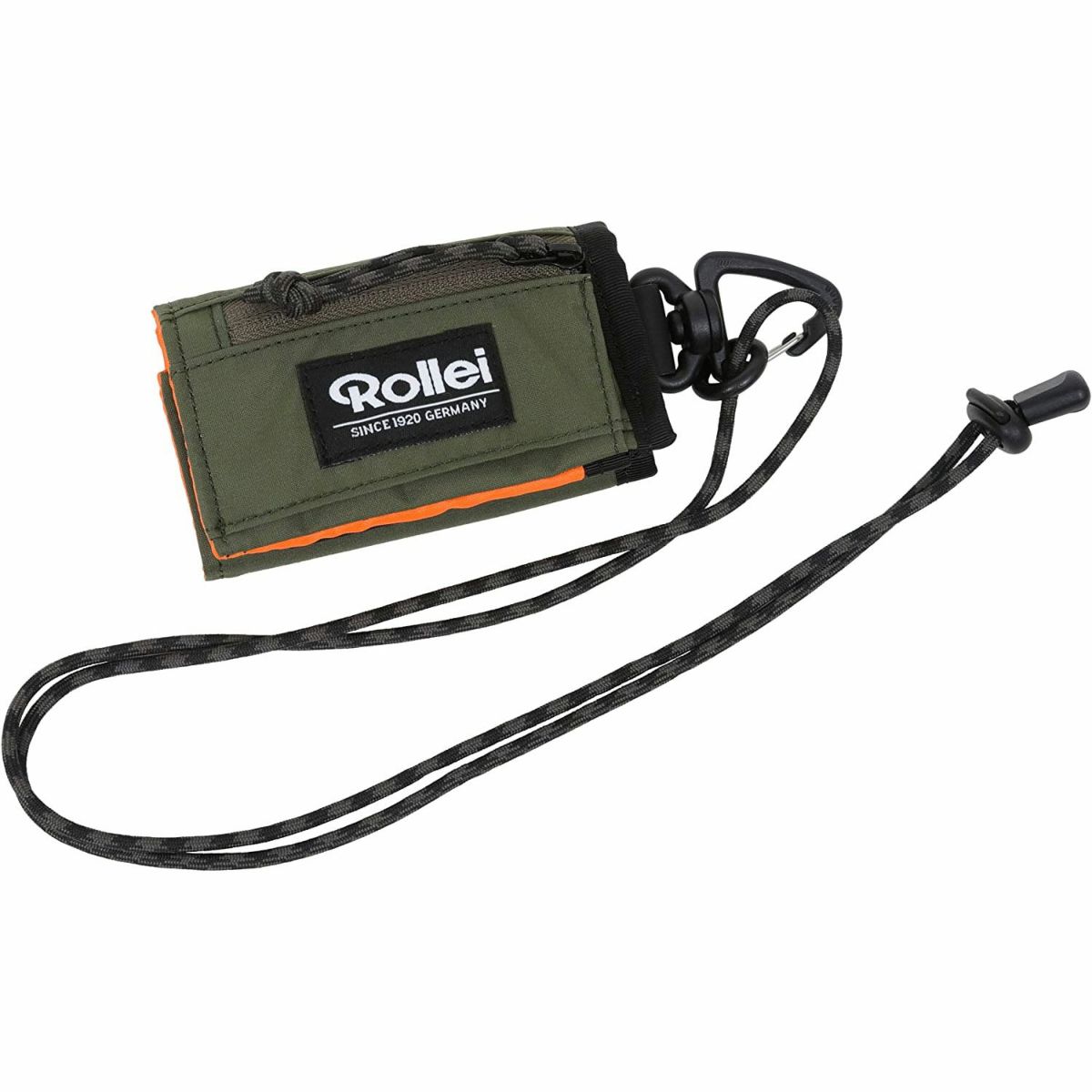 【クロネコゆうパケット配送・送料無料】Rollei (ローライ) ネックウォレット グリーン