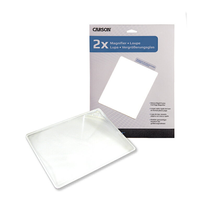 【クロネコゆうパケット便配送】エツミ　Carson 2倍ルーペ　CARSON-DM-21