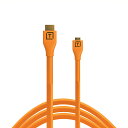 TETHER TOOLS(テザーツールズ) テザープロ HDMI マイクロ トゥ HDMI 2.0 4.6m　端子：マイクロHDMI / HDMI　H2D15-ORG