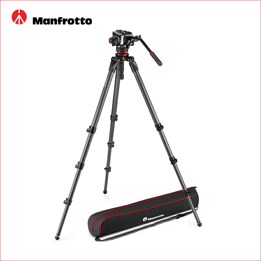 マンフロット（Manfrotto）504X ビデオ雲台+536 カーボン三脚 MVK504XCTALL