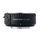 SHOTEN（ショウテン） 電子マウントアダプター (ニコンF（AF-S）レンズをマイクロフォーサーズマウントボディに取付け）NAF-m43