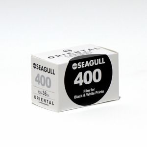 型番：NSG400135361S サイズ:135 (35mmフィルム) 標準感度：ISO 400ISO400の高感度でありながら自然で美しい粒状性の黒白フィルムです。 銀塩ならではの滑らかな階調描写が得意。 ISO800までの増感が可能。