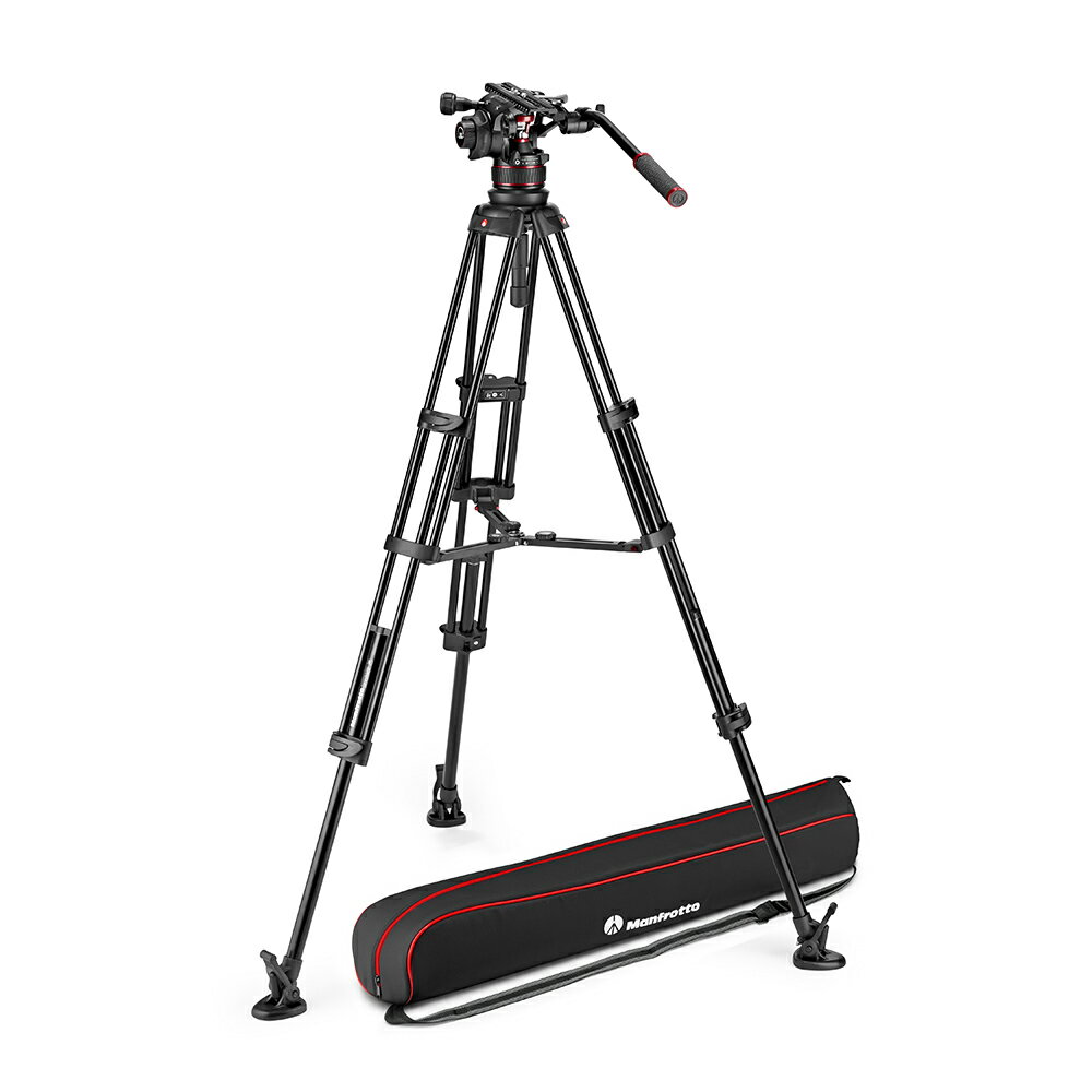 マンフロット（Manfrotto）ナイトロテック612ビデオ雲台+アルミツイン三脚MS MVK612TWINMA