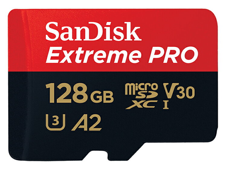 カードタイプ：microSDXC 容量：128GB&#160; 読取り速度：最大170MB/秒 書込み速度：最大90MB/秒 SDスピードクラス：CLASS&#160;10&#160; ビデオスピードクラス：V30 UHSスピードクラス：U3 アプリケーションパフォーマンスクラス：A2