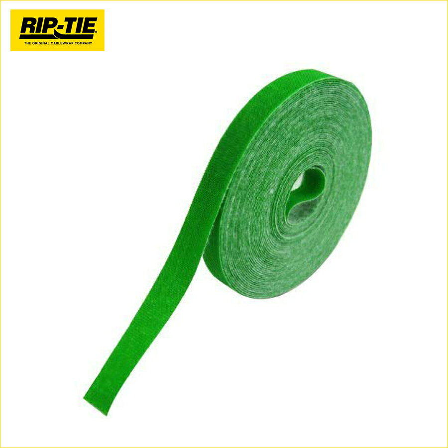 サイズ：12.7mm(幅）X9.14m(長） 商品の用途：屋外用 結束用 仮止め用 植物用 特別な機能：両面 手で切れる はがせるリップタイは創業より35年もの間、ケーブルやコードをきちんとまとめ、適切に管理することができる製品とは何かを考え続けてきました。 ほぼすべての機能と市場向けに、フックとループの再利用可能なケーブル管理製品を設計、製造、販売しています。 屋外条件に耐えるように構築された製品が必要か、天井や床下での使用が必要か。デリケートなデータケーブルや光ファイバーに適しているか、重いケーブルを利用するのに十分な強度。Rip-Tieは、パーソナルエレクトロニクスの囲い込みや電動工具の固定に最適です。 すべてのリップタイ製品は、米国カリフォルニア州サンレアンドロの施設で製造されています。多くの製品がEIA(電子産業同盟）カラーコードに準拠した10色で展開しています。 リップタイ製品のすべてがアメリカ、カリフォルニアのサンリアンドロにある自社工場で生産されています。 ・リップラップは片面が「フック」片面が「ループ」の両面タイプの商品で、ナイロンタイやビニールテープの代わりにお薦めする商品です。 ・「ガムテープ」や「ビニールテープ」をケーブル設営に使われている方に、リップラップをお薦めします。「べたべた」が残らず、取り外しも簡単に出来ます。手で切る事も出来ます。 ・ 25回以上繰り返し使用できます。 ・デリケートなデータケーブル等はナイロンタイできつく束ねるとデータ破損しやすいため、「ソフトホールド」できるリップタイ商品を使う事が奨励されています。中でも価格的に低めの設定になっているリップラップはナイロンタイから移行される方にもお求めやすくなっています。 &nbsp;