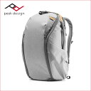 ピークデザイン(peak design) エブリデイバックパック ジップ20L アッシュ　BEDBZ-20-AS-2