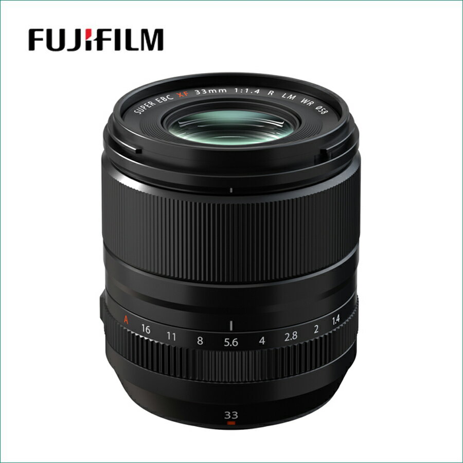 フジフイルム(FUJIFILM)　フジノンレンズ XF33mmF1.4 R LM WR【納期目安約1.5ヶ月】