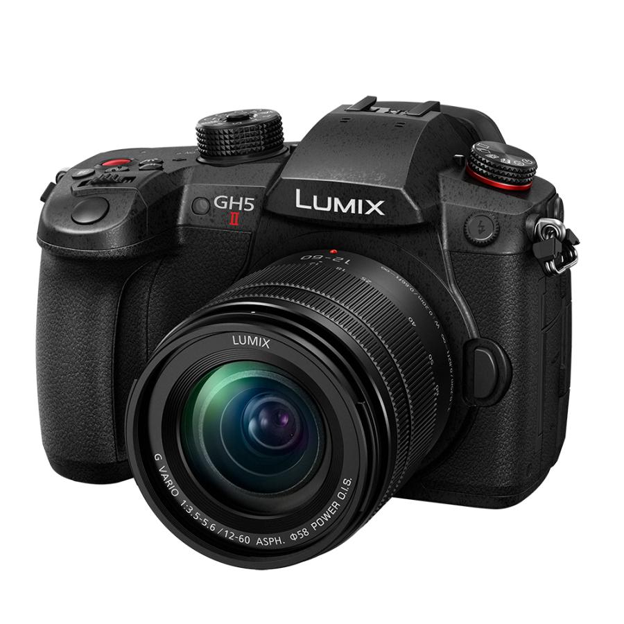 パナソニック Panasonic LUMIX ルミックス ミラーレス一眼カメラ GH5II 12-60mm標準ズームレンズキット DC-GH5M2M