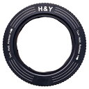【クロネコゆうパケット配送・送料無料】H&Yフィルター REVORING 37-49mm 可変式ステップアップリング RS49 (取り付けフィルターは52mmを装着)