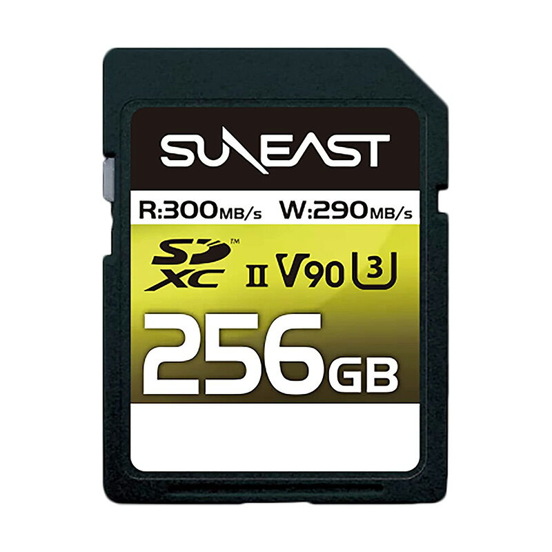 SUNEAST (サンイースト) ULTIMATE PRO SDXCカード 256GB SE-SDU2256GA300