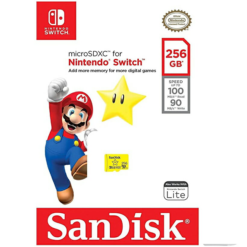 ylR|X֔zizysAizTfBXN(SanDisk) Nintendo SwitchΉ microSDXC 256GB SDSQXAO-256G-GN3ZN