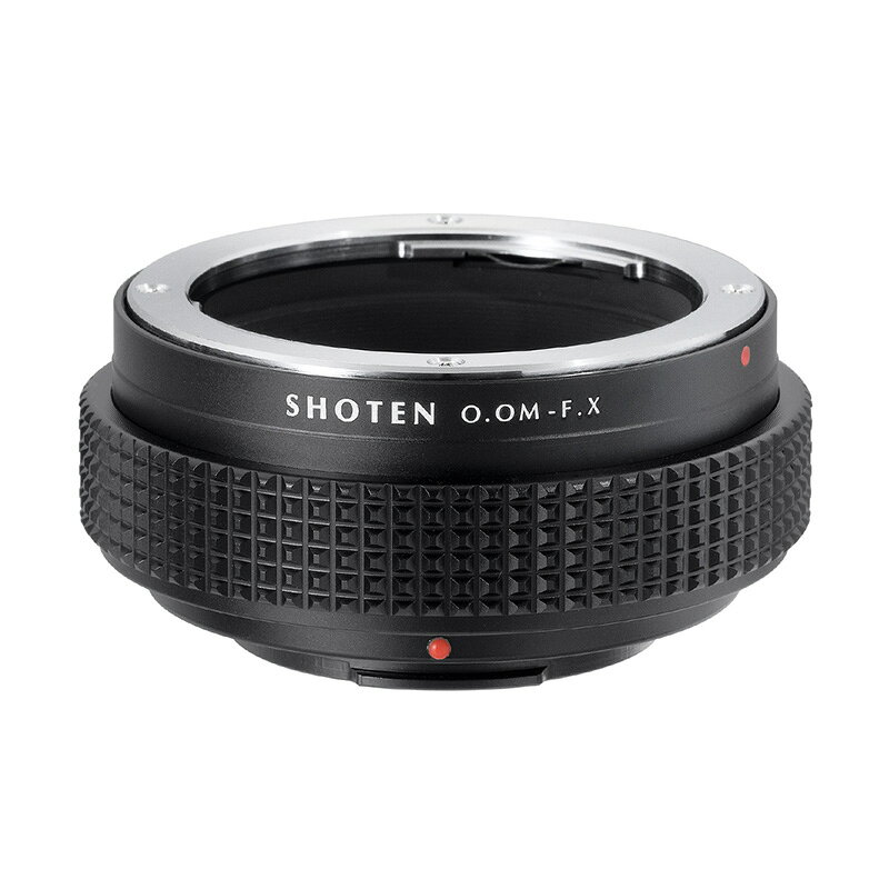 ・SHOTENのマウントアダプターは、質感と耐久性に優れた金属製で、マウント部は高い精度で仕上げています。 ・アダプター内面の艶消し塗装により、光の乱反射・内面反射を抑制 / レンズ側に耐久性の高い真鍮製マウントパーツを使用。 ご使用時にはカメラの「メニュー」-「レンズなしレリーズ」を「ON」にしてください。 沈胴タイプのレンズをご使用の際は、カメラに装着したまま沈胴させないでください。 レンズの個体差・経年変化・損傷による形状の変化等により、装着感（固い、緩い、若干のあそび等）が通常と異なる場合や、装着できない場合があります。 必ずしもすべての互換性を保証するものではありません。アダプターは、お客様ご自身の責任でご使用ください。 生産ロットによりマウントアダプターの仕様・デザインが写真と異なる場合があります。