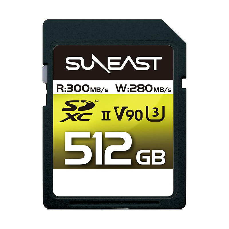 SUNEAST (󥤡)SDXC ULTIMATE PRO 512GB UHS-IICard pSLC V90 [SE-SDU2512GA300]