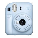 フジフィルム(FUJIFILM) チェキカメラ instax mini 12 パステルブルー 【納期未定】