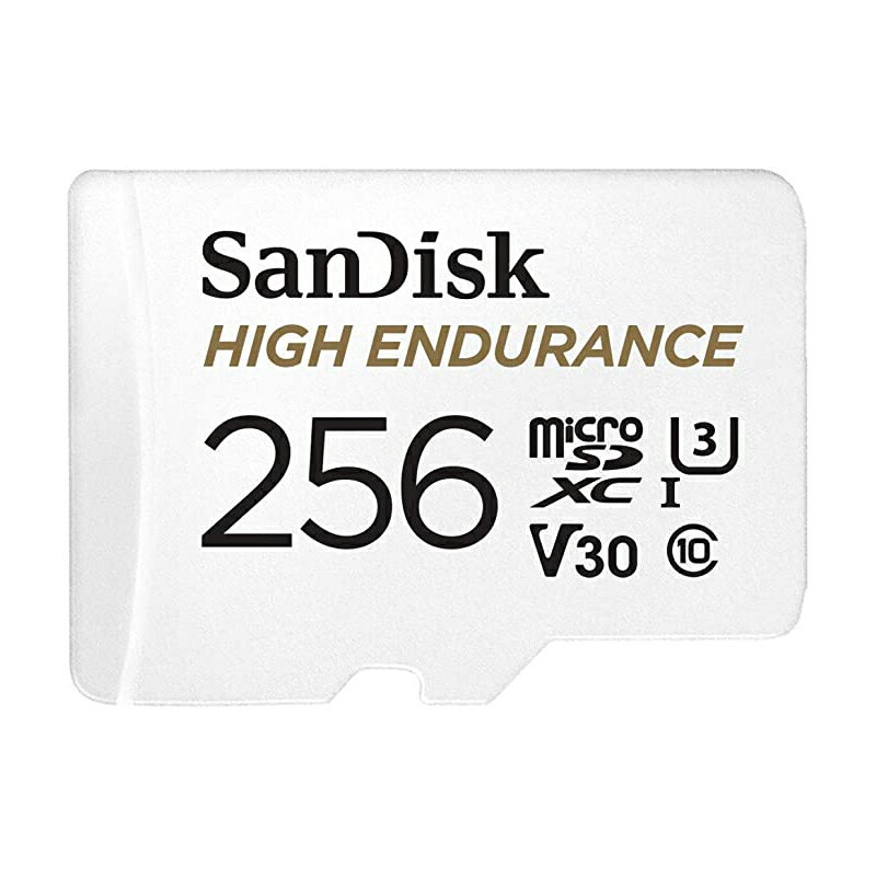【ネコポス便配送商品】【並行輸入品】サンディスク(SanDisk) 高耐久 ドライブレコーダー アクションカメラ対応 microSDXC 256GB SDSQQNR-256G-GN6IA
