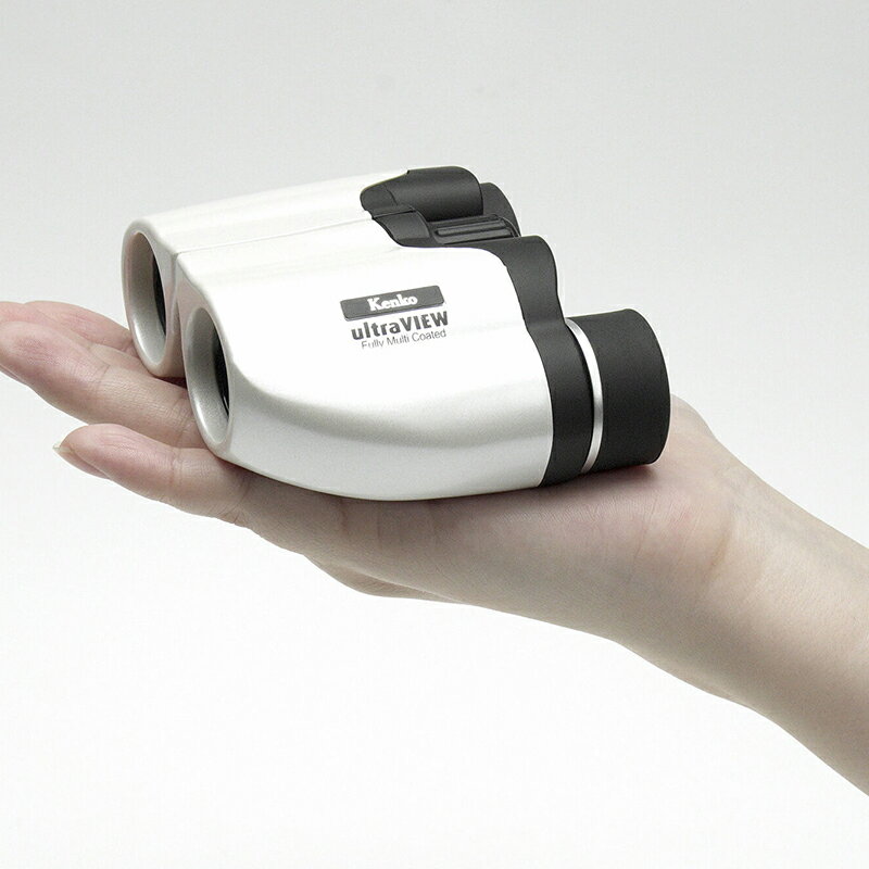 ケンコートキナー　8倍双眼鏡　ウルトラビューMコンパクト 8×20 ホワイト (コンサートやスポーツ観戦に使いやすい超軽量コンパクトな双眼鏡)