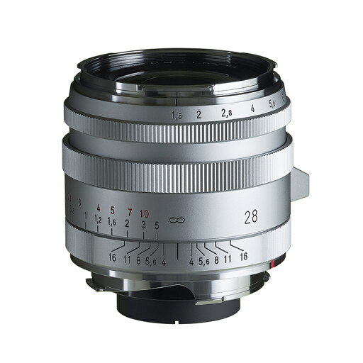 Voigtlander (フォクトレンダー) NOKTON ビンテージライン 28mm F1.5 Aspherical Type II シルバー VMマウント Voigtlander (フォクトレンダー) NOKTON ビンテージライン 28mm F1.5 Aspherical Type II シルバー VMマウント