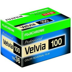 【ネコポス便配送商品】フジフイルム【FUJIFILM】 ベルビア100(Velvia100) 36枚撮り