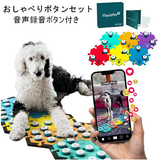 猫のボタン 犬のボタン おしゃべりボタンセット 音声録音 ペットとコミュニケーション ペット 訓練 行動 感情 ペット 言語学習 犬のトレーニング 猫のトレーニング 知能トイ 意思疎通 言語能力向上 録音可能なボタン タイルセット コミュニケーション カスタマイズ可能