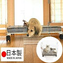 日本製 アクリルハウス キャスター付き 見えるハウス クリアハウス ペットハウス ネコ イヌ 猫 犬 観察 飛び出し防止 上部カバー付き 掃除簡単 掃除 楽 移...