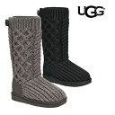 UGG アグ ブーツ カーディ ケーブルニット ロング レディース CLASSIC CARDI CABLED KNIT 1146010 プレゼント クリスマス ギフト 誕生日 女性