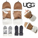 アグ オーストラリア　手袋（レディース） UGG グローブ W BONDED FLEECE FLIP MITTEN 22706 UGG アグ UGG AUSTRALIA アグ オーストラリア 手袋 レディース アグ手袋 UGG手袋 フィンガーレス ロゴ ペア プレゼント クリスマス ギフト 誕生日 女性