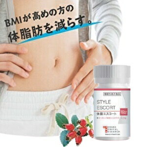 体脂肪 サプリ 体脂肪が気になる方 BMI 高め 体脂肪を減らす Lカルチニン お腹周り ローズヒップ メタボ 脂肪 マンゴージンジャーエキス 体脂エスコート 180粒 30日分のサムネイル