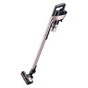 【中古】シャープ(SHARP) 掃除機 コードレス スティッククリーナー ラクティブエア 最軽量タイプ 1.3kg バッテリー2個付 ピンクゴールド EC-VR3SX-N
