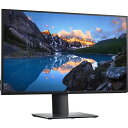 【中古】Dell (デル) U2720QM 27インチ ウルトラシャープ 4K UHD IPS 超薄型ベゼルモニター (HDMI、ディスプレイポート、USB-C) VESA認定 シルバー