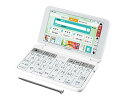【中古】シャープ カラー電子辞書 Brain 高校生モデル ホワイト系 2019年春モデル PW-SH6-W