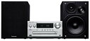 【中古】パナソニック ミニコンポ FM/AM 2バンド Bluetooth対応 ハイレゾ音源対応 シルバー SC-PMX90-S