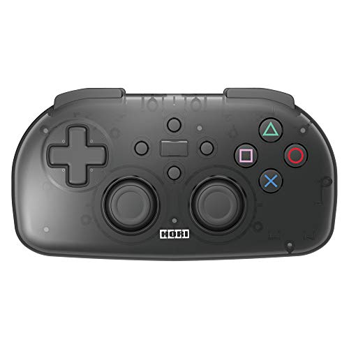 【中古】ワイヤレスコントローラーライト for PlayStation (R) 4 クリアブラック【PS4対応】