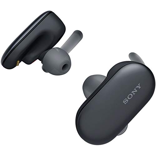 【中古】ソニー 完全ワイヤレスイヤホン WF-SP900 : Bluetooth対応 左右分離型 防水仕様 4GBメモリ内蔵 2018年モデル / マイク付き /ブラック