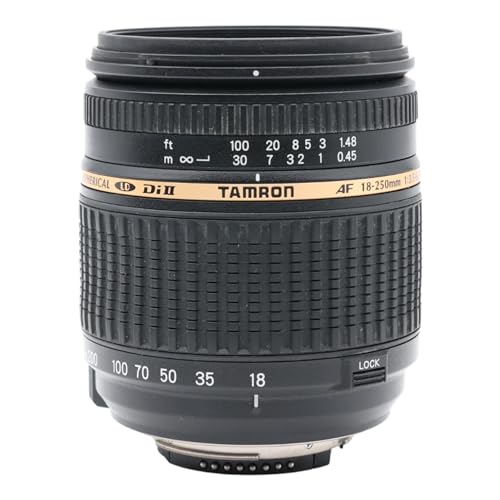 【中古】TAMRON AF18-250mm F/3.5-6.3 Di II LD Aspherical [IF] Macro デジタル専用 AFモーター内蔵ニコン用 A18NII
