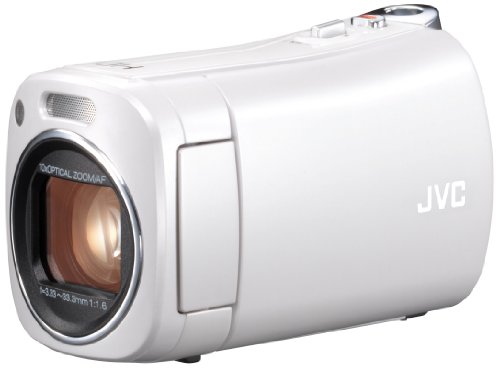 【中古】JVCKENWOOD JVC ビデオカメラ BabyMovie 内蔵メモリー8GB ホワイト GZ-N1-W