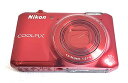 【中古】Nikon デジタルカメラ COOLPIX S6400 タッチパネル液晶 光学12倍ズーム クリスタルシルバー S6400SL