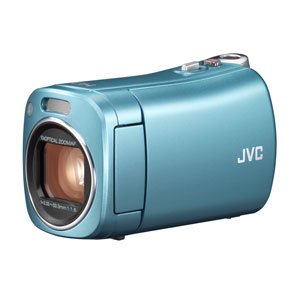 【中古】JVC KENWOOD JVC ビデオカメラ BabyMovie 内蔵メモリー32GB ブルー GZ-N5-A