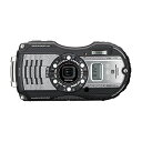 【中古】RICOH 防水デジタルカメラ WG-5GPS ガンメタリック 防水14m耐ショック2.2m耐寒-10度 RICOH WG-5GPS GUNMETAL ...
