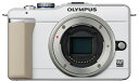 【中古】OLYMPUS ミラーレス一眼 PEN E-PL1ボディ ホワイト E-PL1 BODY WHT