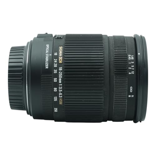 【中古】シグマ 18-250mm F3.5-6.3 DC OS HS