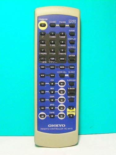 【中古】オンキョー オーディオリモコン RC-491S