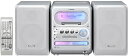 【中古】JVCケンウッド ビクター マイクロコンポーネントMDシステム プラチナシルバー UX-Q10-S