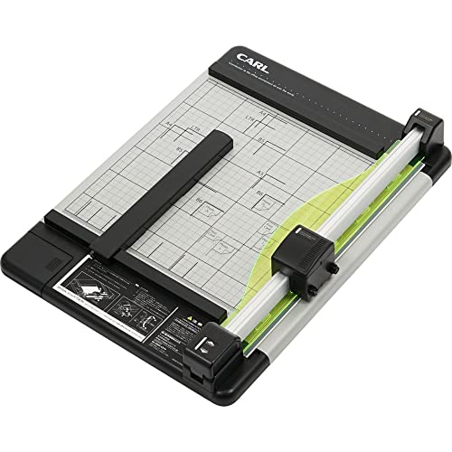 【中古】カール事務器(CARL) 裁断機 ペーパーカッター A4対応 40枚裁断 DC-210N